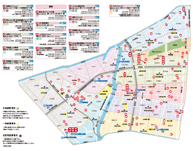 西区つながる医療マップ